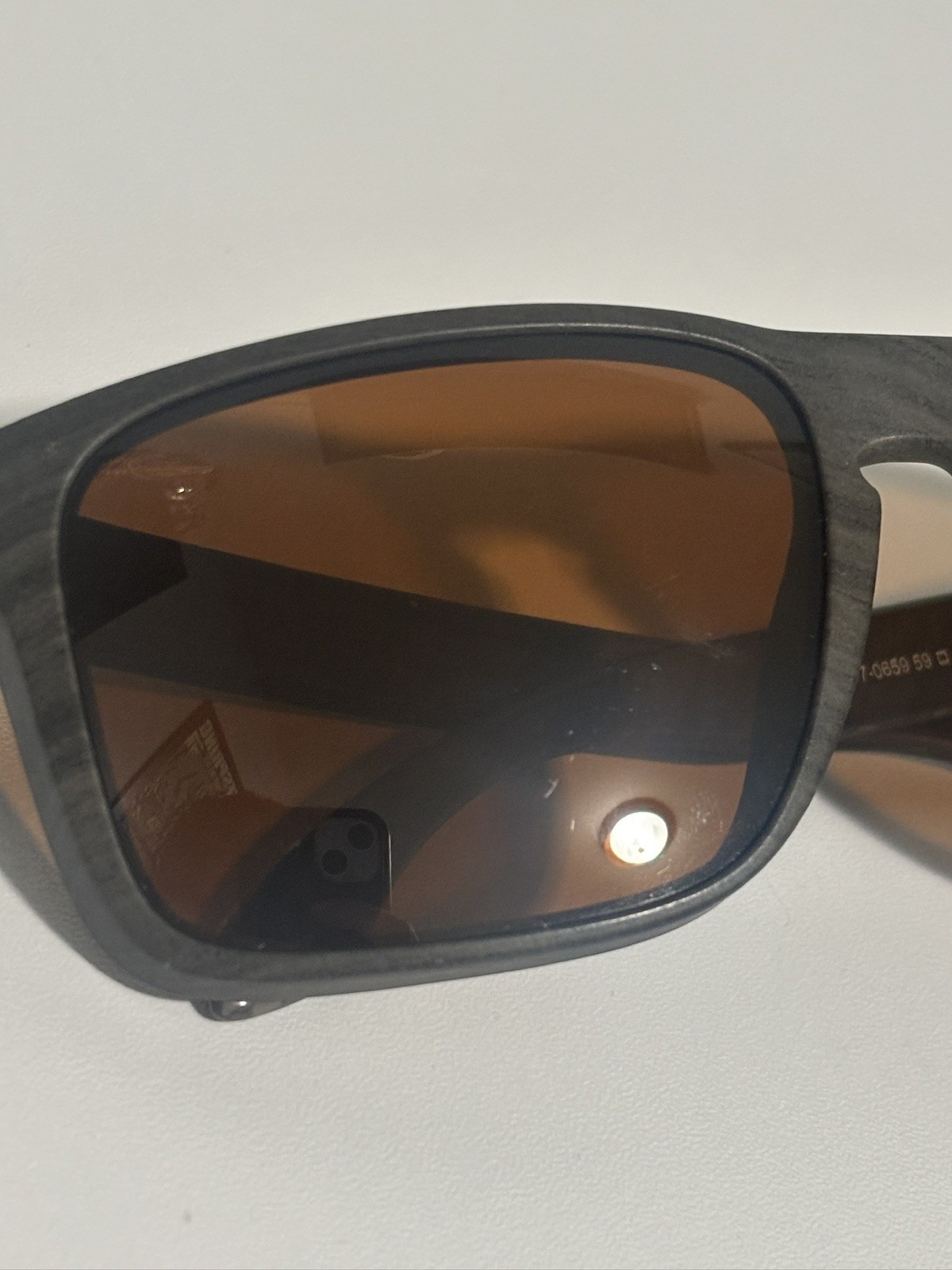 Oakley Holbrook XL sunglasses Matte Woodgrain Prizm Polar no original box