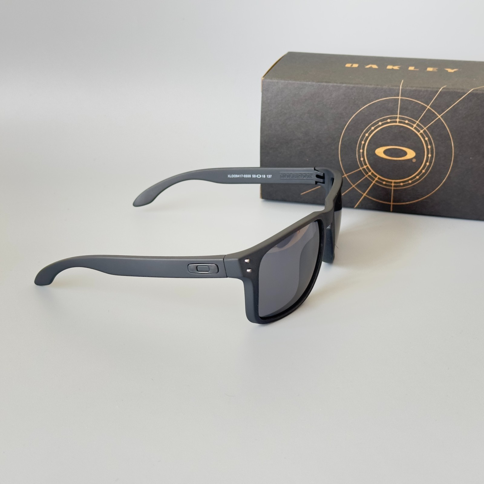 Oakley Holbrook XL OO9417 Men’s Sunglasses Matte BLACK Frame/BLACK Lens