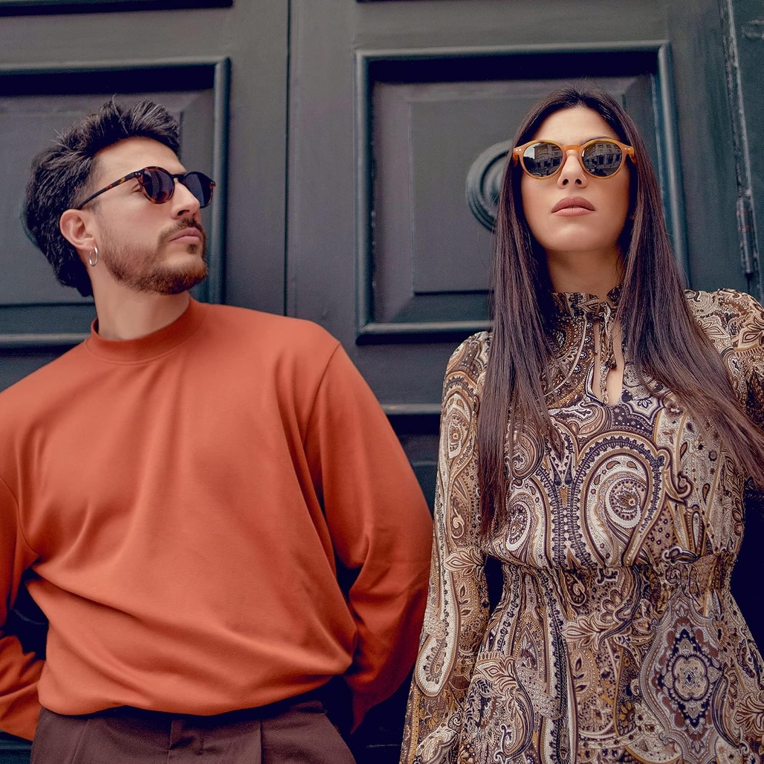 Versatile Classic Round Sunglasses with UV Protection – Perfect for Everyday Use