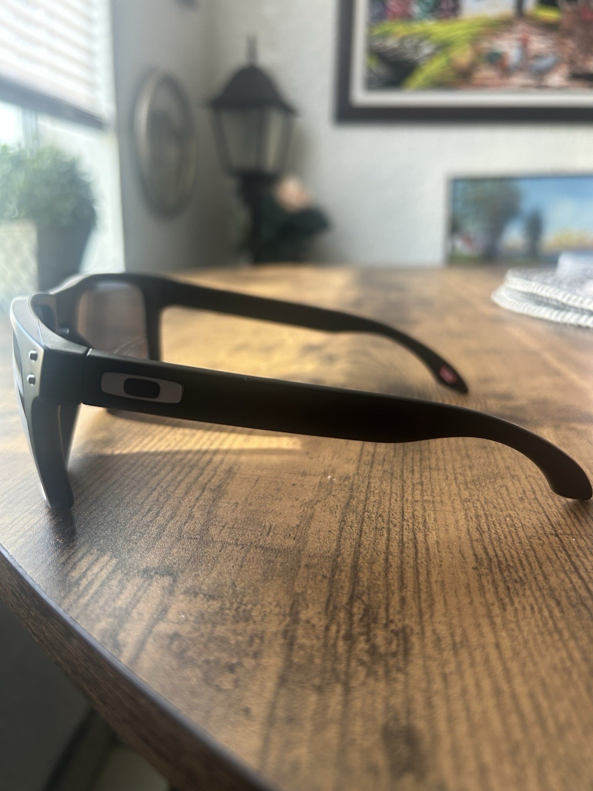 Oakley Holbrook 0OO9417-2259 Men’s Rectangle Sunglasses Black Gray Tinted 56 18