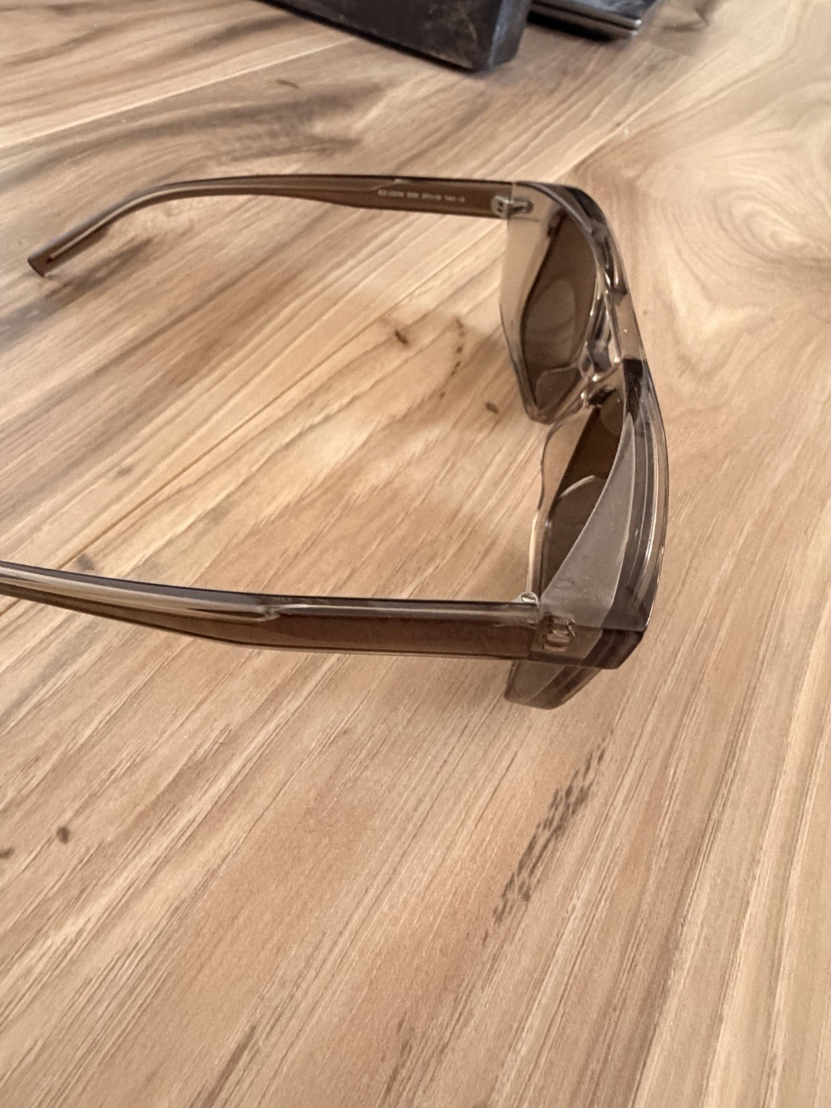 Zegna EZ 0209 50E Men’s Square Brown Plastic Sunglasses Brown Lens 140mm