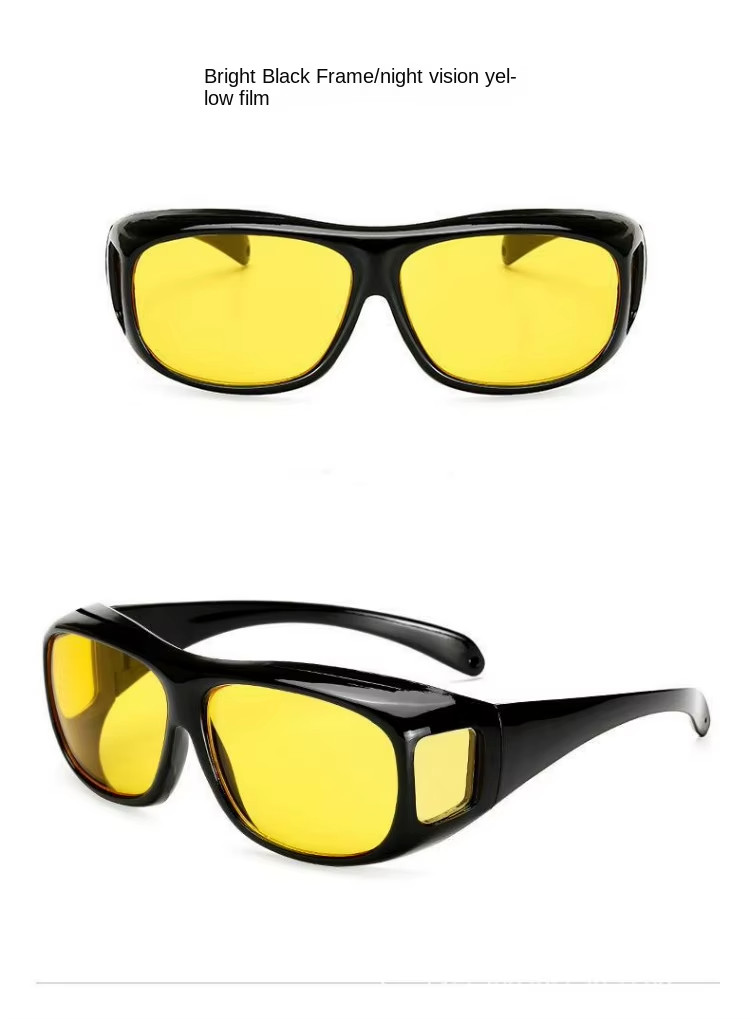 New Medium-Large FIT OVER Sunglasses Cover Prescription RX Eye Glasses Men Women