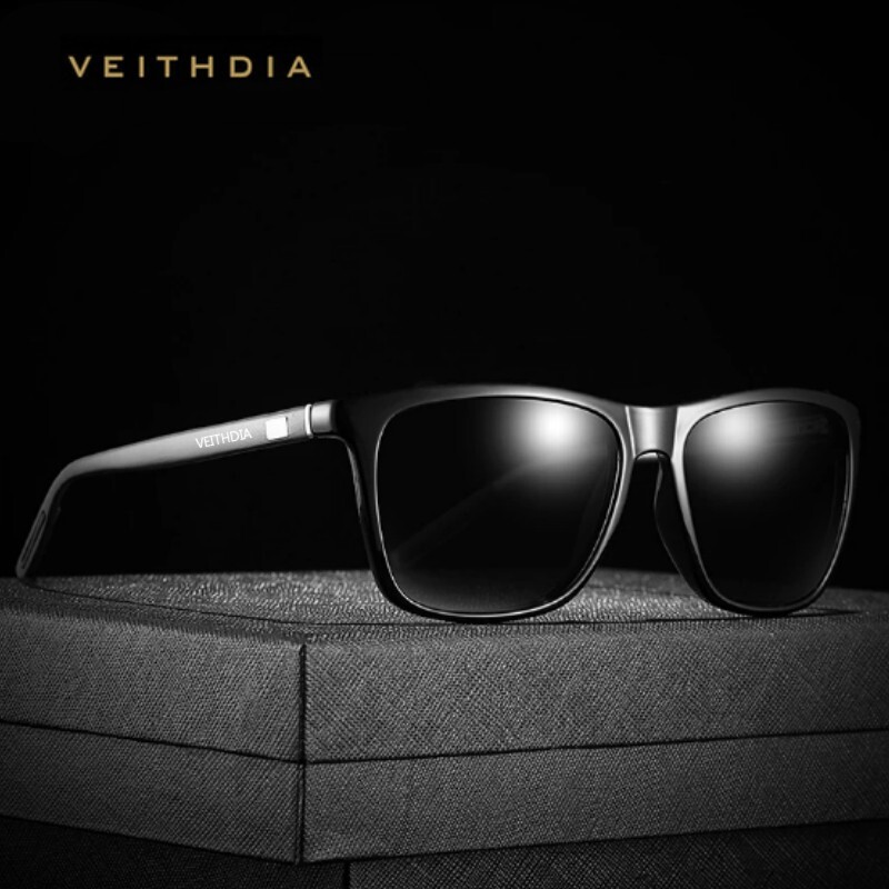 VEITHDIA Aluminium Polarized Photochromic Sunglasses Men Eyewear Driving Glasses