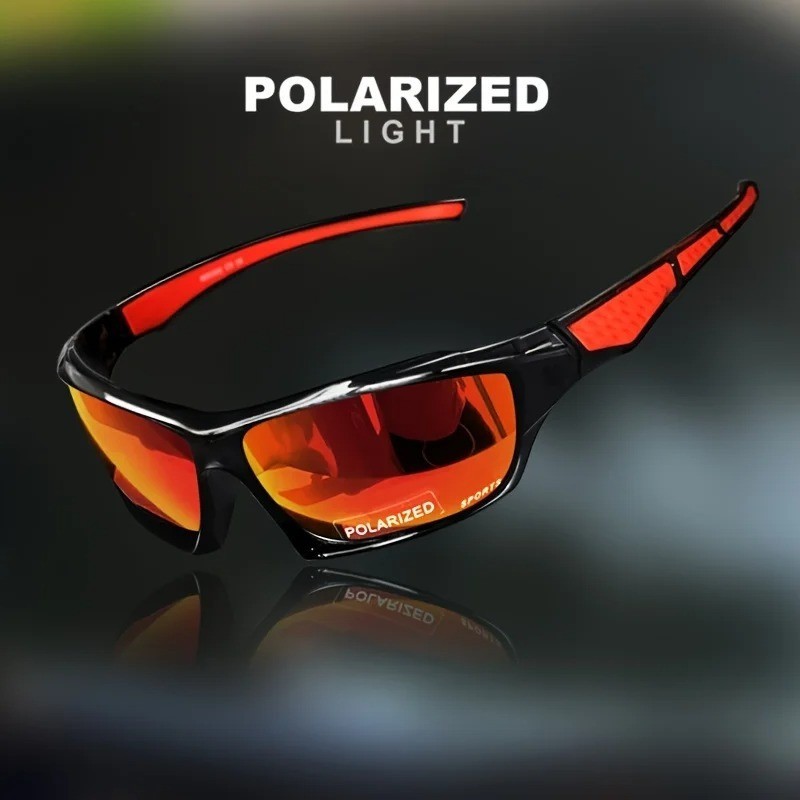 New Polarized Vertex Men Anti Glare Fishing Cycling Driving Sport Sunglasses