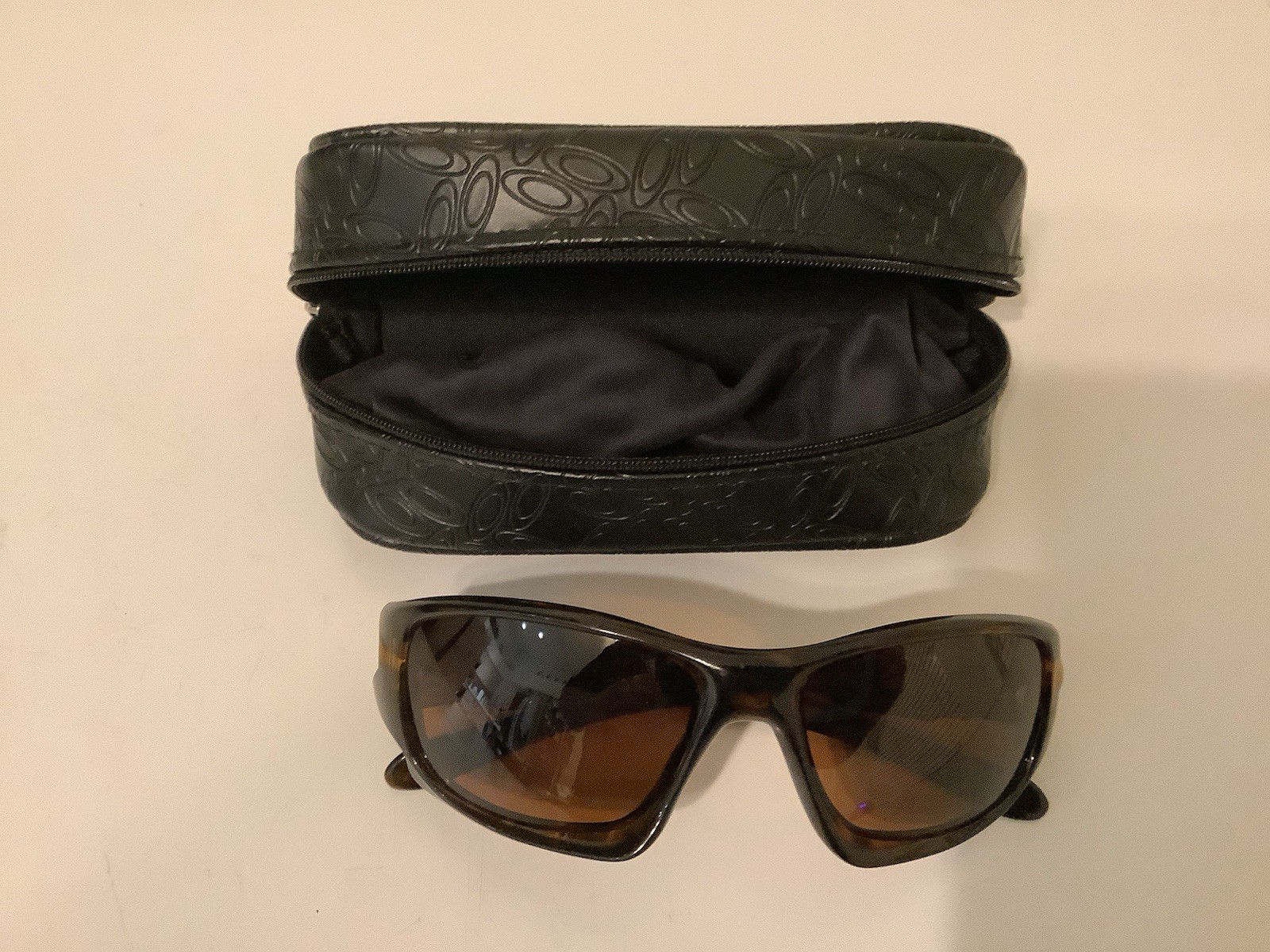 Oakley Ten-X Sunglasses Made In USA Polarized & Scratch Resistant Lenses used