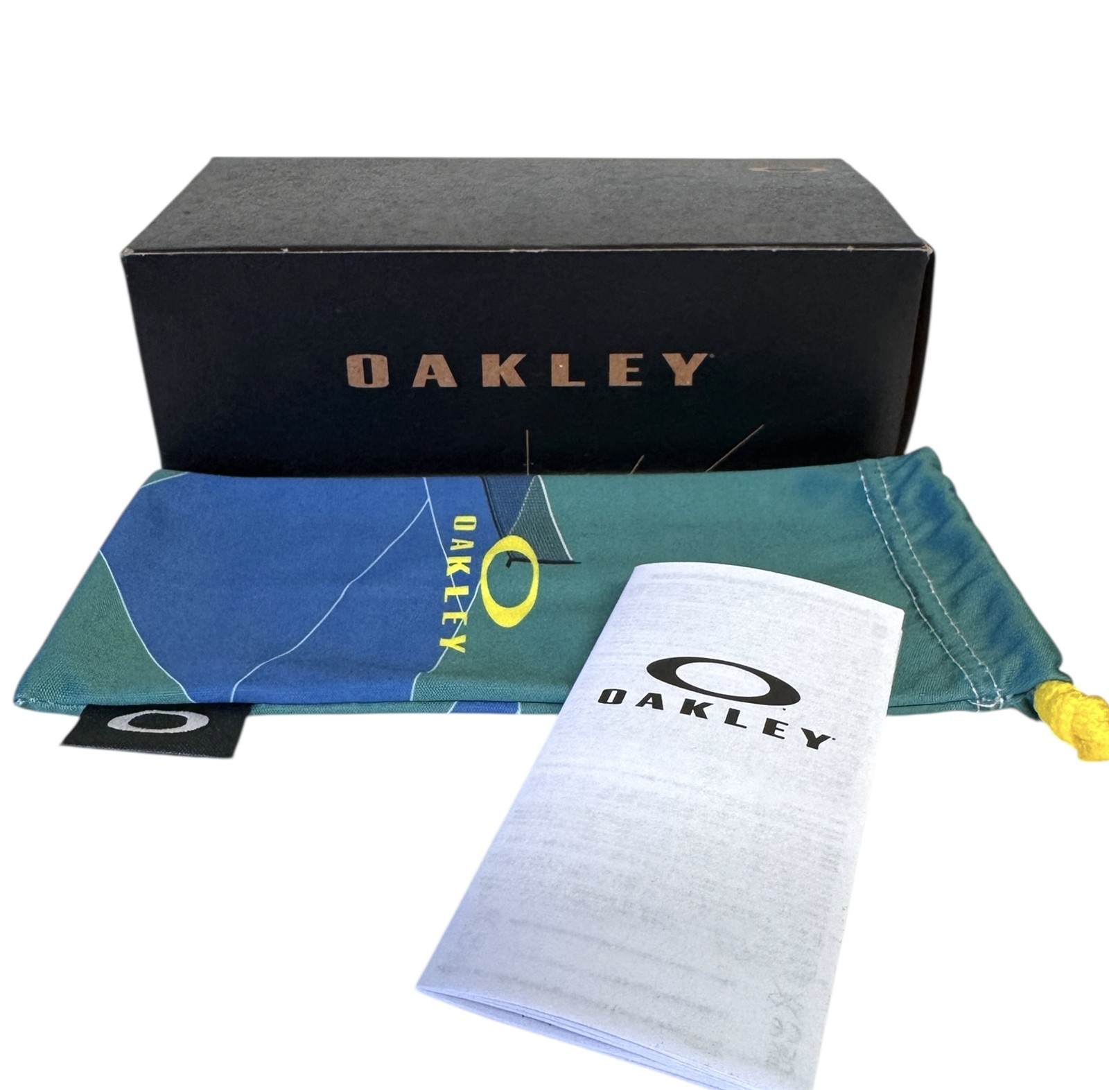 Oakley Holbrook Court Sunglasses OO9102-AI55 Matte Black Prizm Road Jade w/Pouch