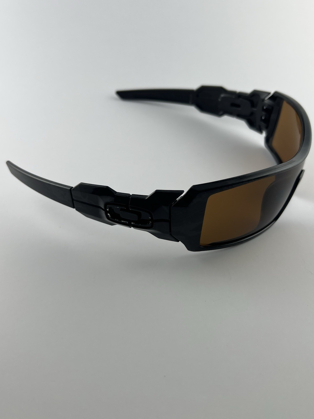 Oakley Oil Rig Shadow Camo Frame Dark Bronze Lens Black Icons RARE