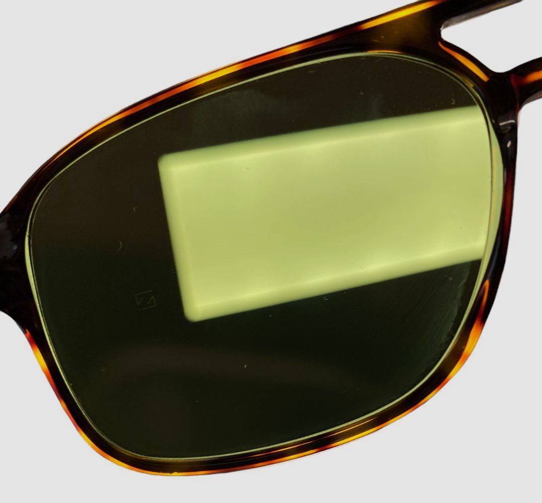 $327 Ermenegildo Zegna Men’s Brown Aviator Sunglasses Shades Size 60-14-140