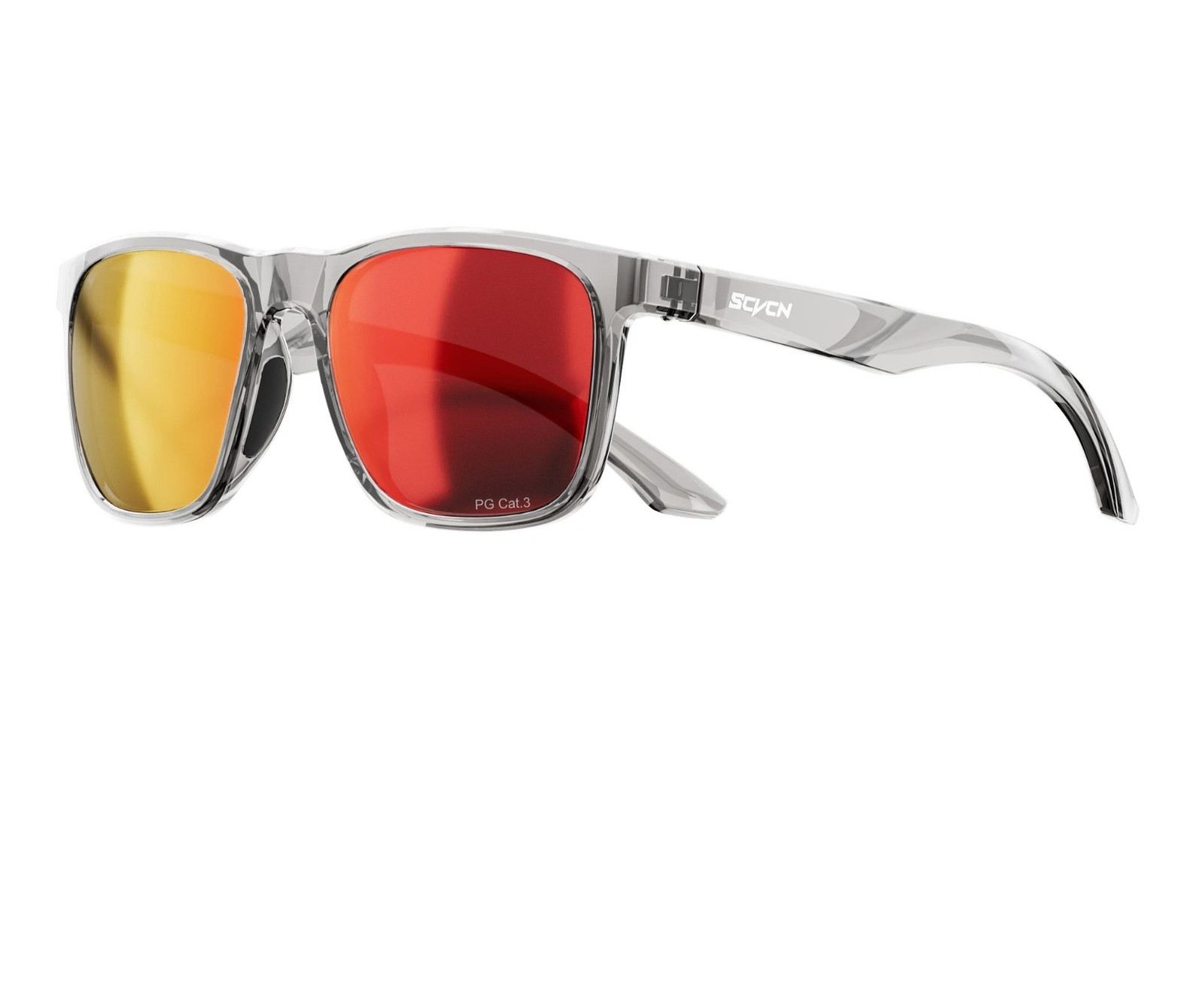 Polarized Square Sunglasses Men Women UV400 Mirrored Sport Fishing Driving Golf