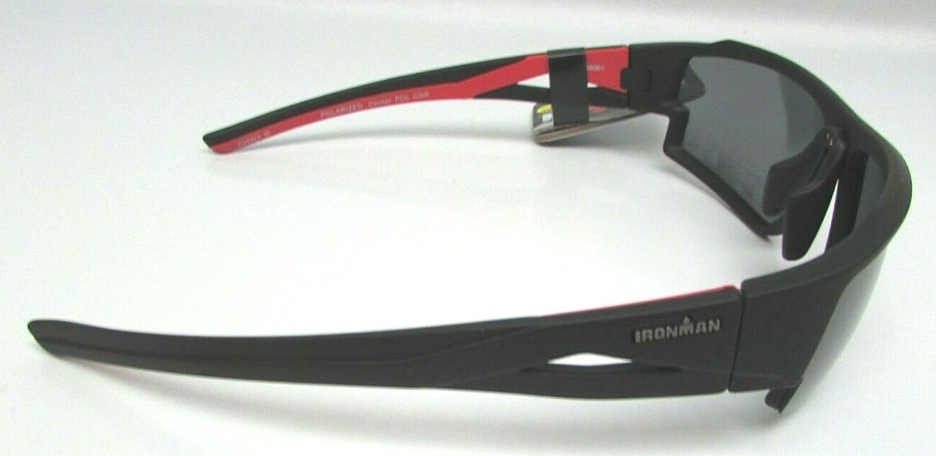 Foster Grant IronMan CORNER Polarized Black Sunglasses See Description 100%UV