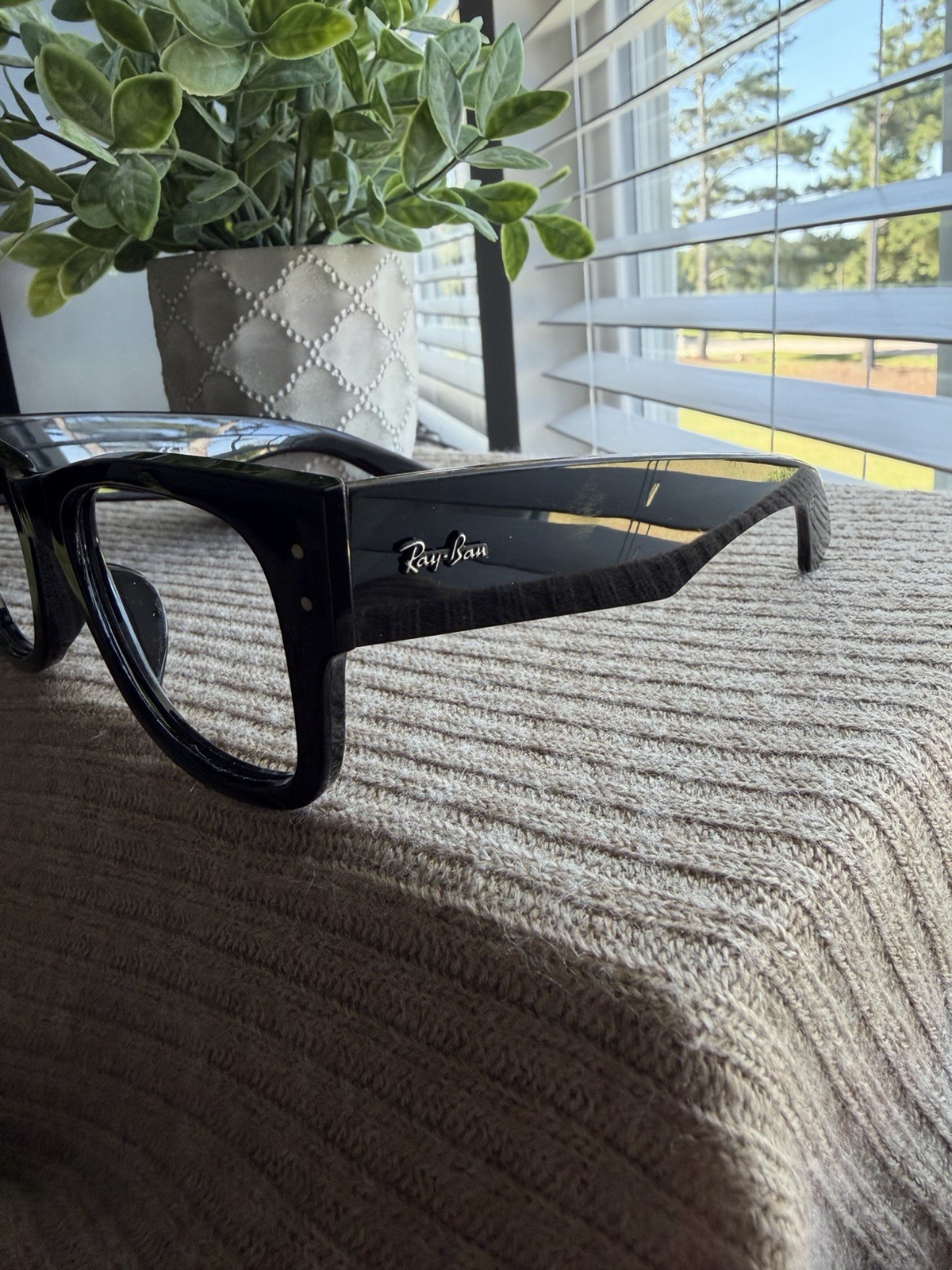 New Ray-Ban RB0840-S-F 901/31 Size 51-21-145 Mega Wayfarer