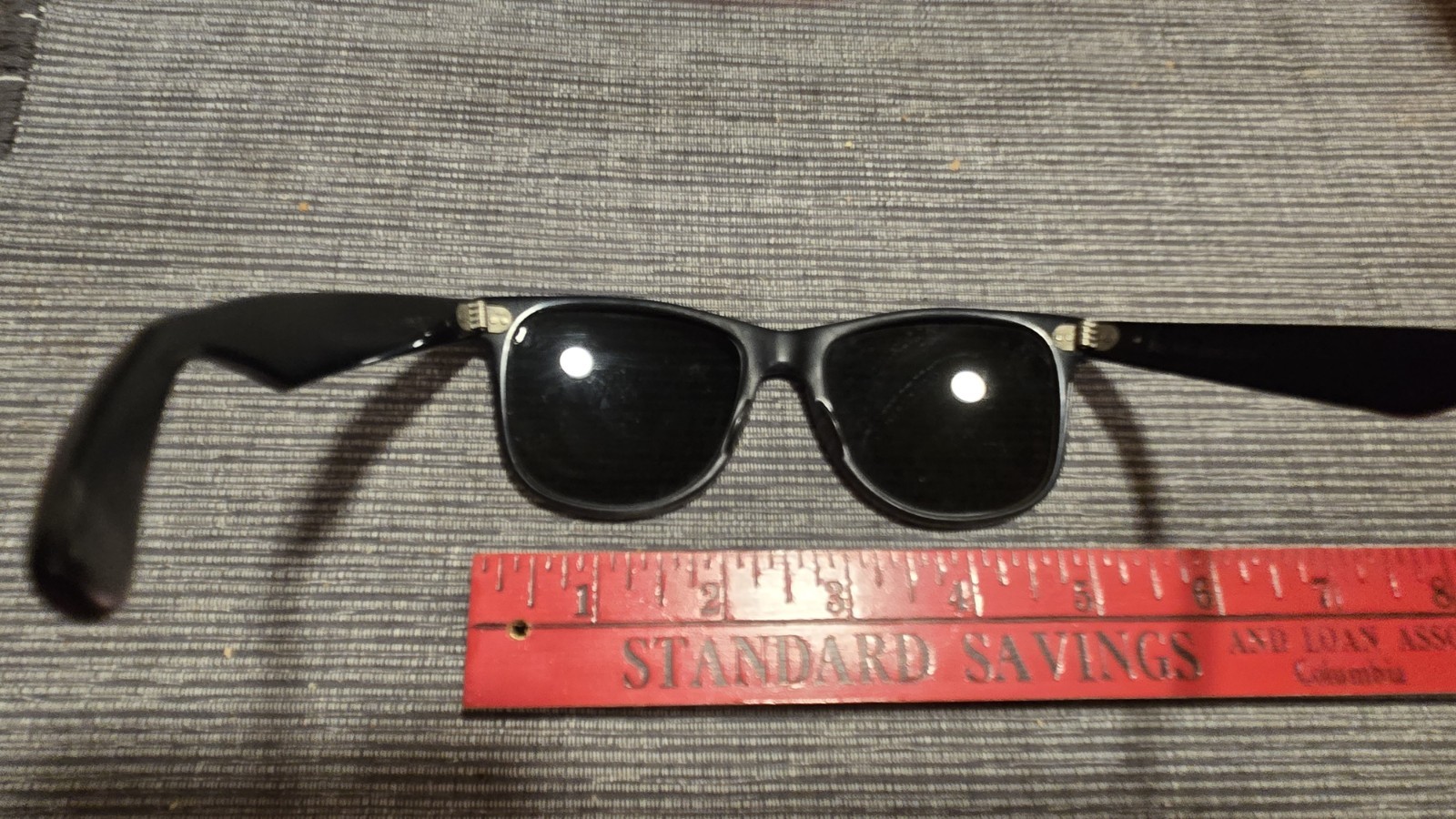 Vintage B&L Ray Ban Wayfarer II 2 Bausch & Lomb Sunglasses Made In USA Black