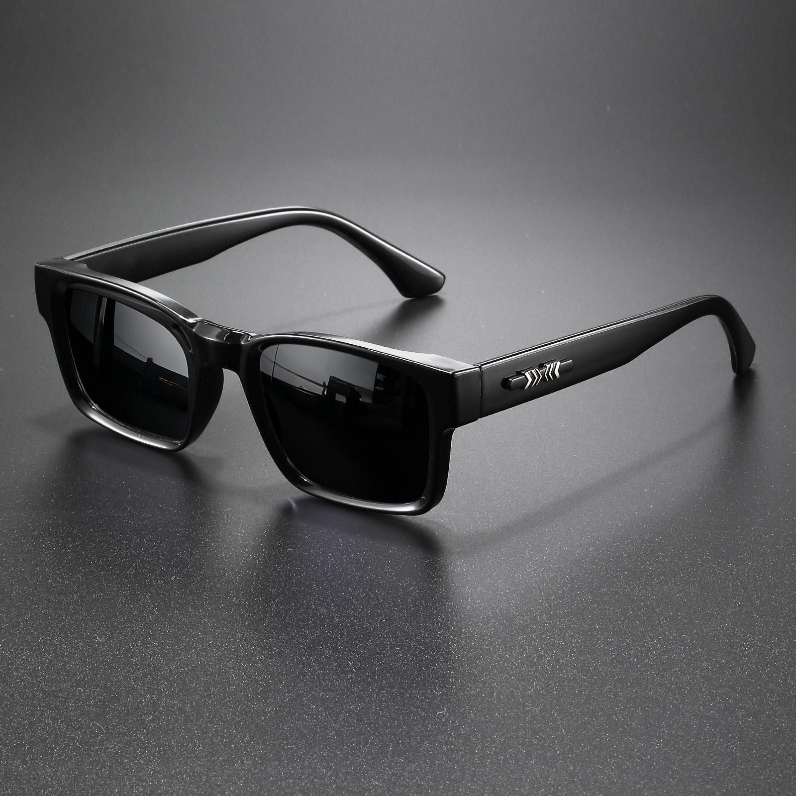 Retro Punk Square Sunglasses UV400 Unisex Outdoor Fashion Protective Frame