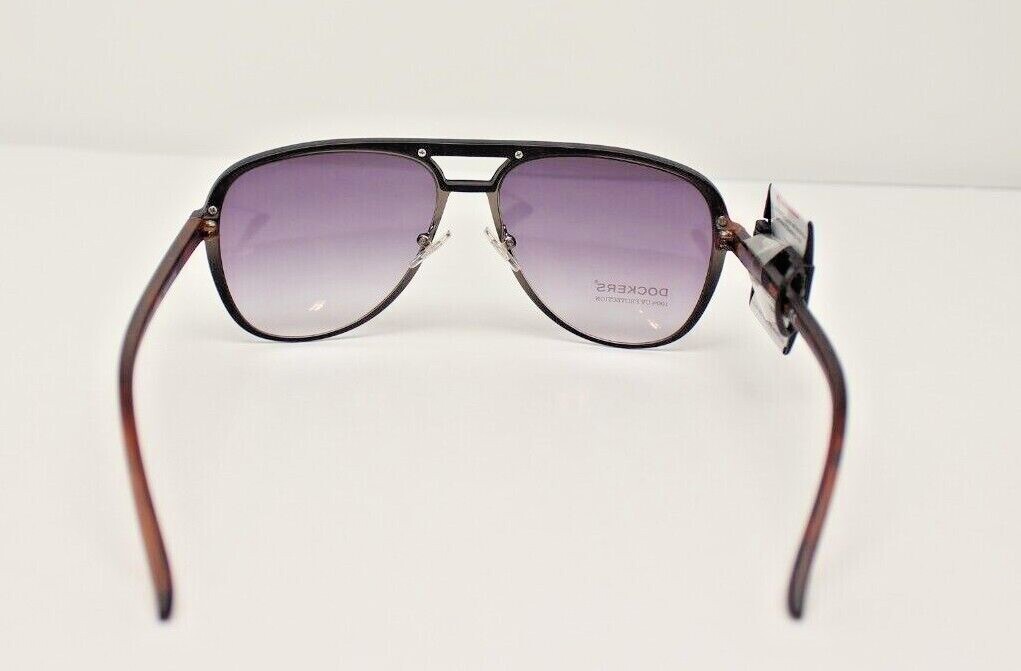 Dockers Gunmetal & Matte Tortoise Shell Aviator Sunglasses 100%UV 10251781.KHL