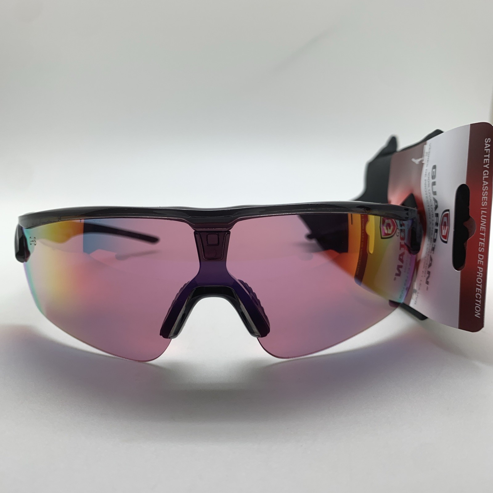 Foster Grant TGN19 GRY MIR Safety Sunglasses ANSI G Z87+ Rainbow GUARDIAN