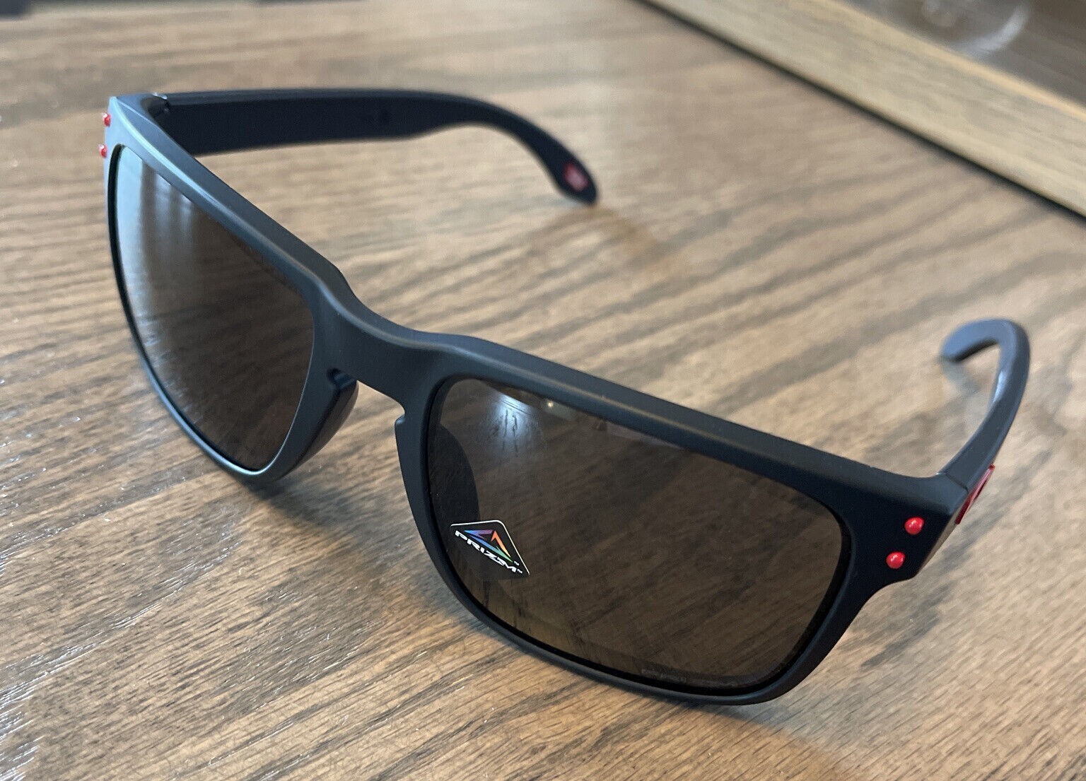 Oakley Men’s OO9102-U2 Holbrook 57mm Matte Black Sunglasses w/ Prizm Grey