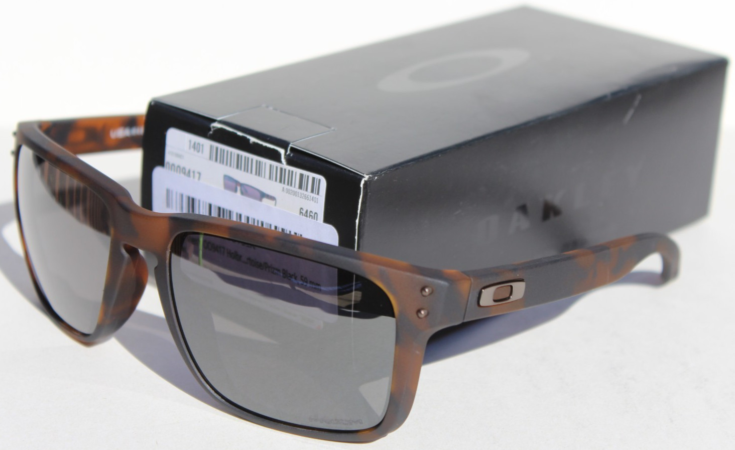OAKLEY Holbrook XL Sunglasses Matte Brown Tortoise/Prizm Black NEW OO9417-02