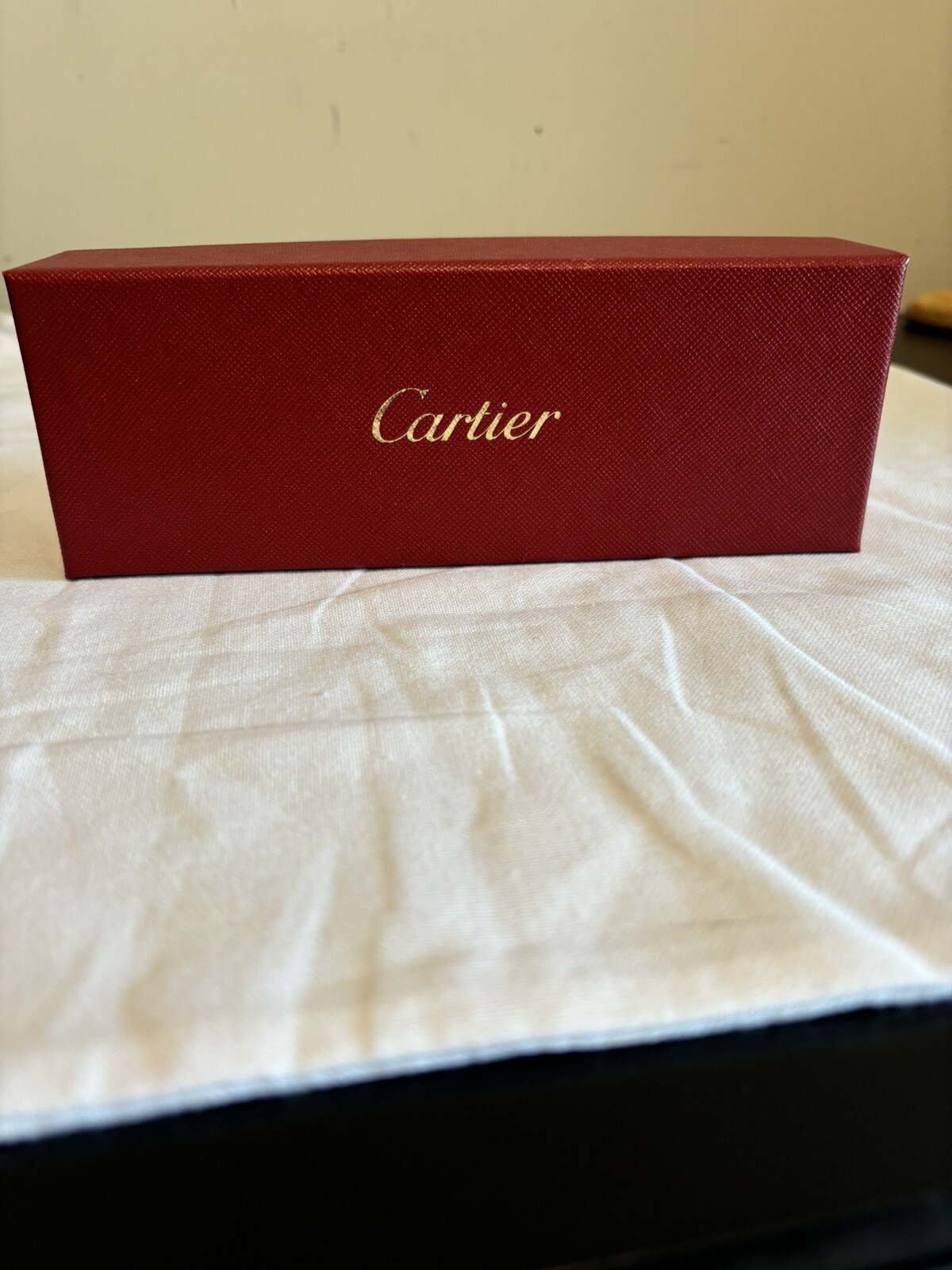 Cartier Sunglasses Buffalo Horn And Gold. Box, Papers and Receipt $1k Discount