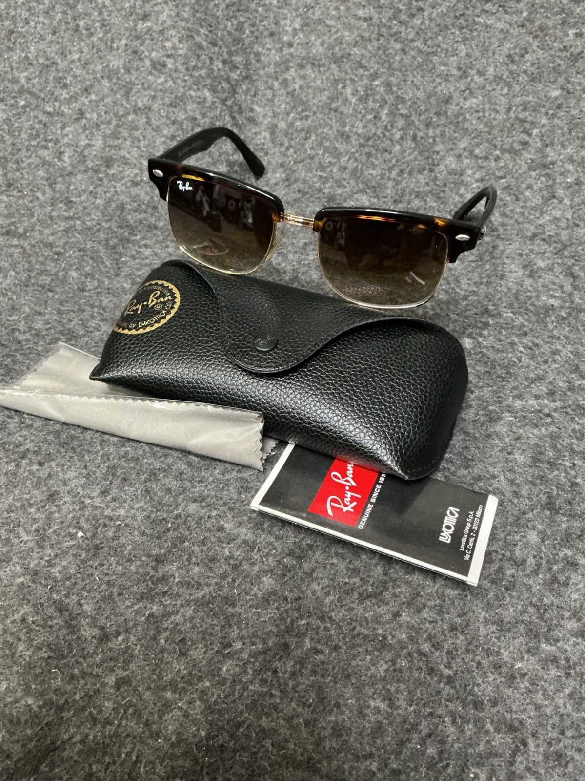 Ray-Ban Clubmaster Unisex Adults Square Sunglasses – RB4175