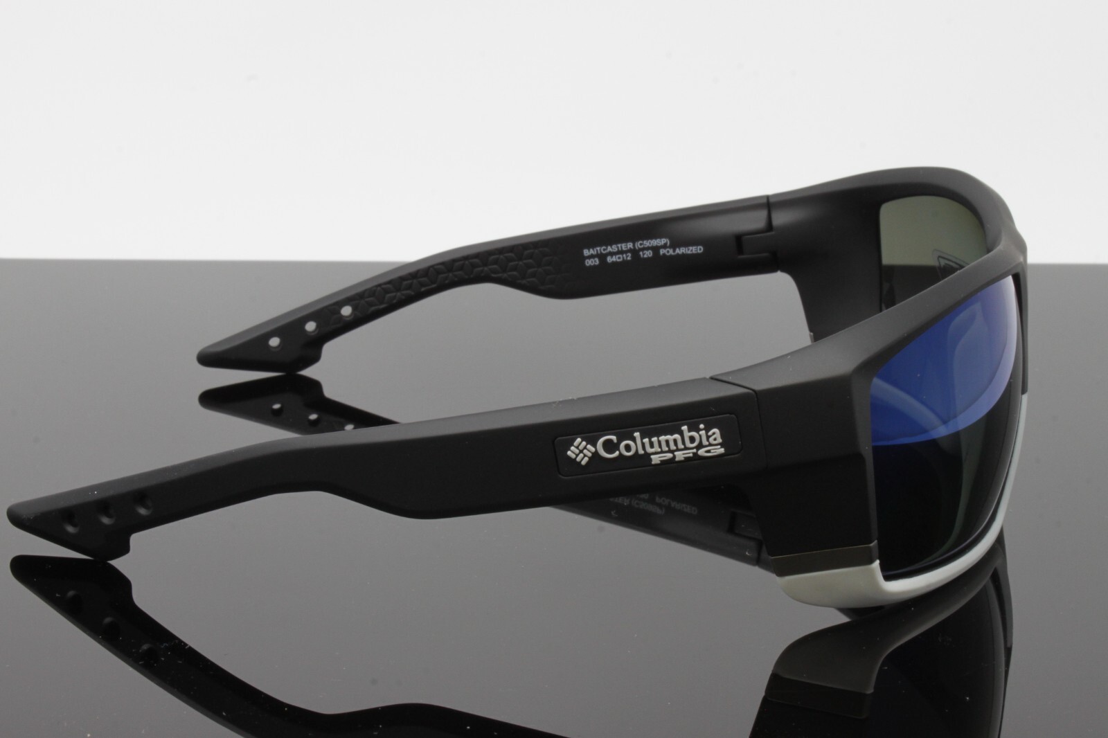 Columbia Sunglasses Men’s C509SP Baitcaster 003 Matte Black/Grey 64mm Polarized