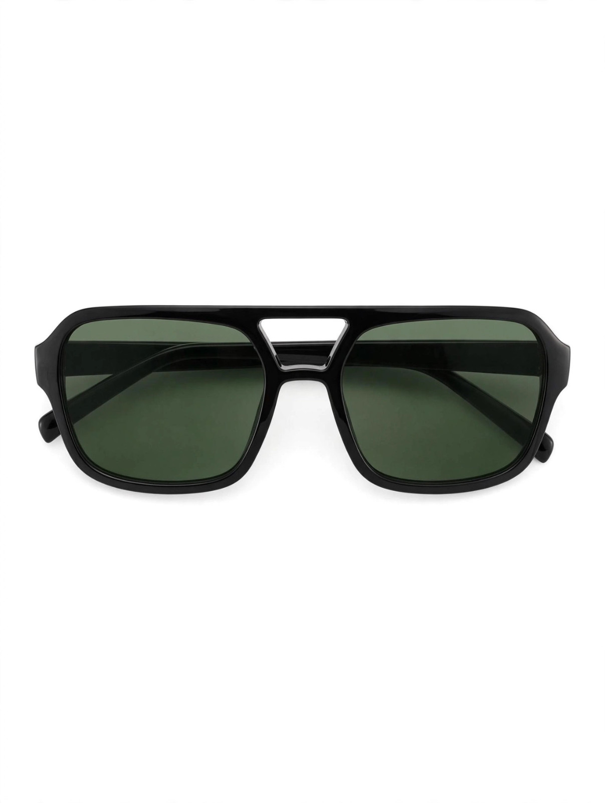 Retro Aviator Sunglasses Men Women – Vintage 70s Double Bridge UV400