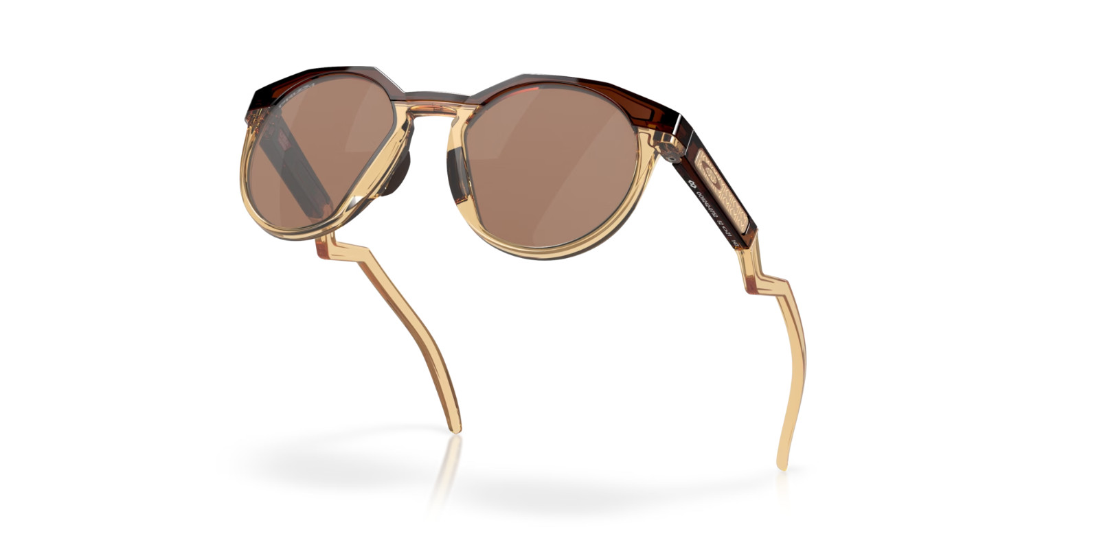Oakley HSTN Mbappé Sunglasses OO9242-0752 Dark Amber W/ PRIZM Tungsten Lens