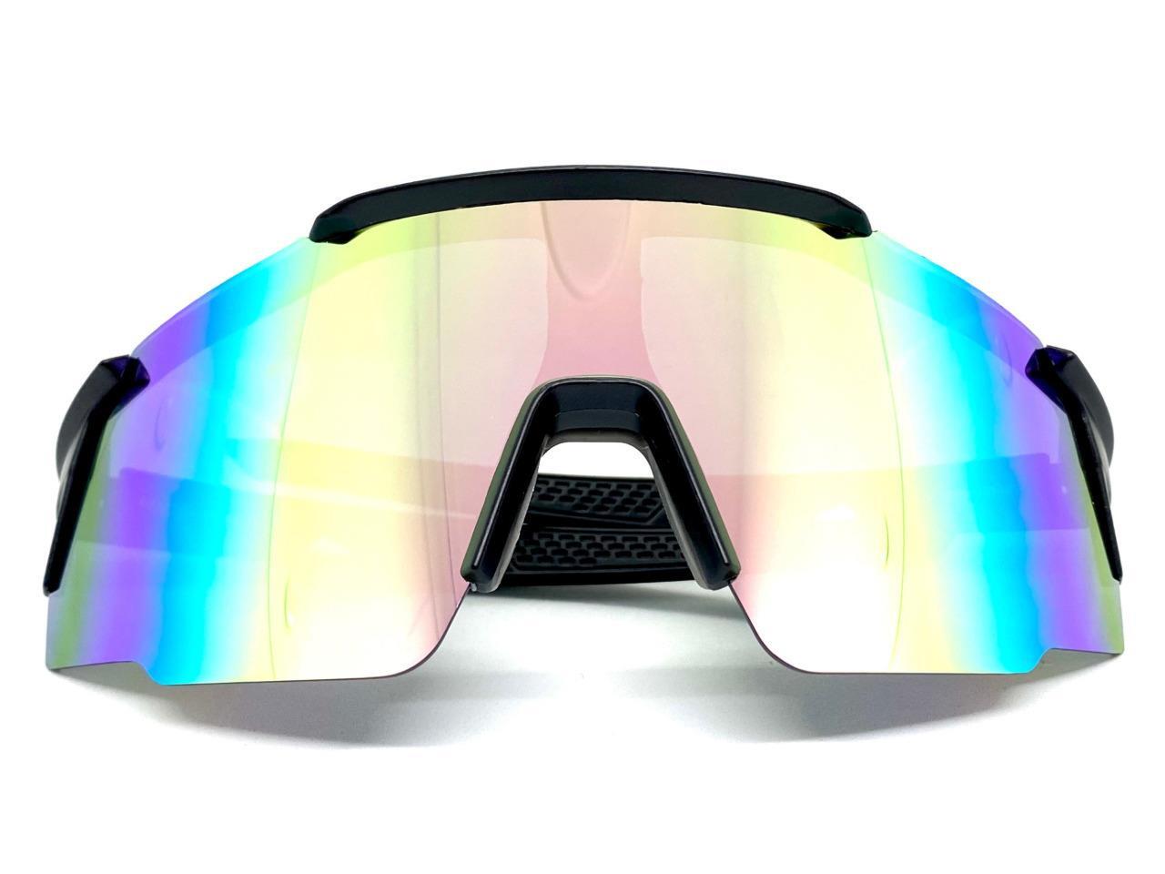 Oversized Retro Wrap Sport Cycling Ski Beach SUN GLASSES Large Lightweight Frame