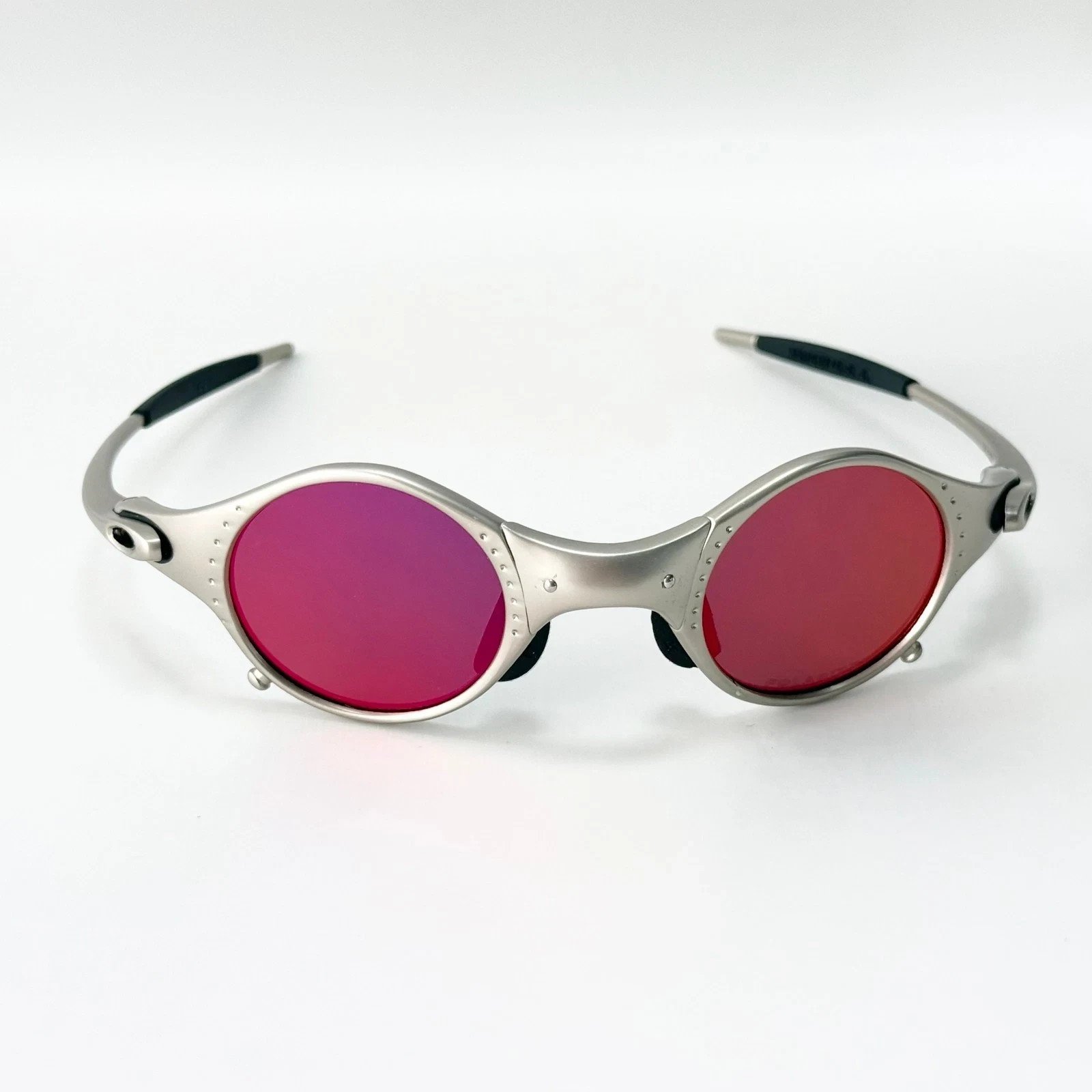 Oakley Mars X-Metal Sunglasses Silver Frame Purple Gradient Lens NEW– | eBay