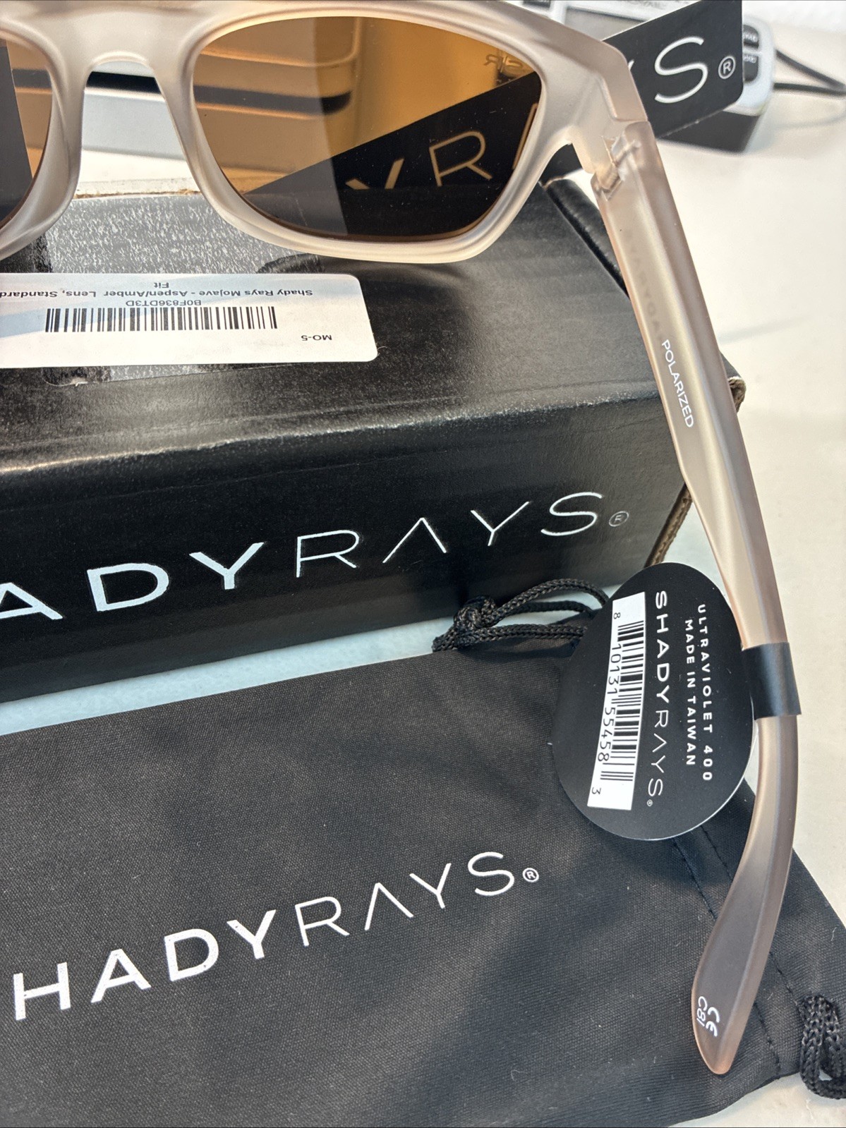 Shady Rays Sunglasses NEW Mojave Aspen/Amber Standard Fit