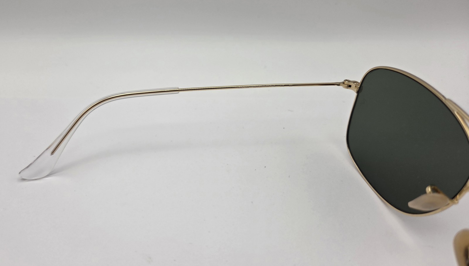 Ray-Ban RB3799 001/9A Gold Polarized G-15 Green Sunglasses 57mm Double Bridge