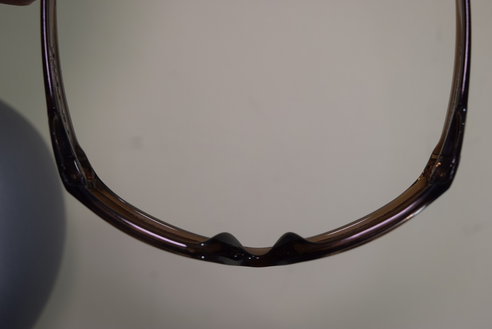 Vintage Oakley OO9096-02 FUEL CELL Smoke Clear Brown Sunglasses NEED LENS