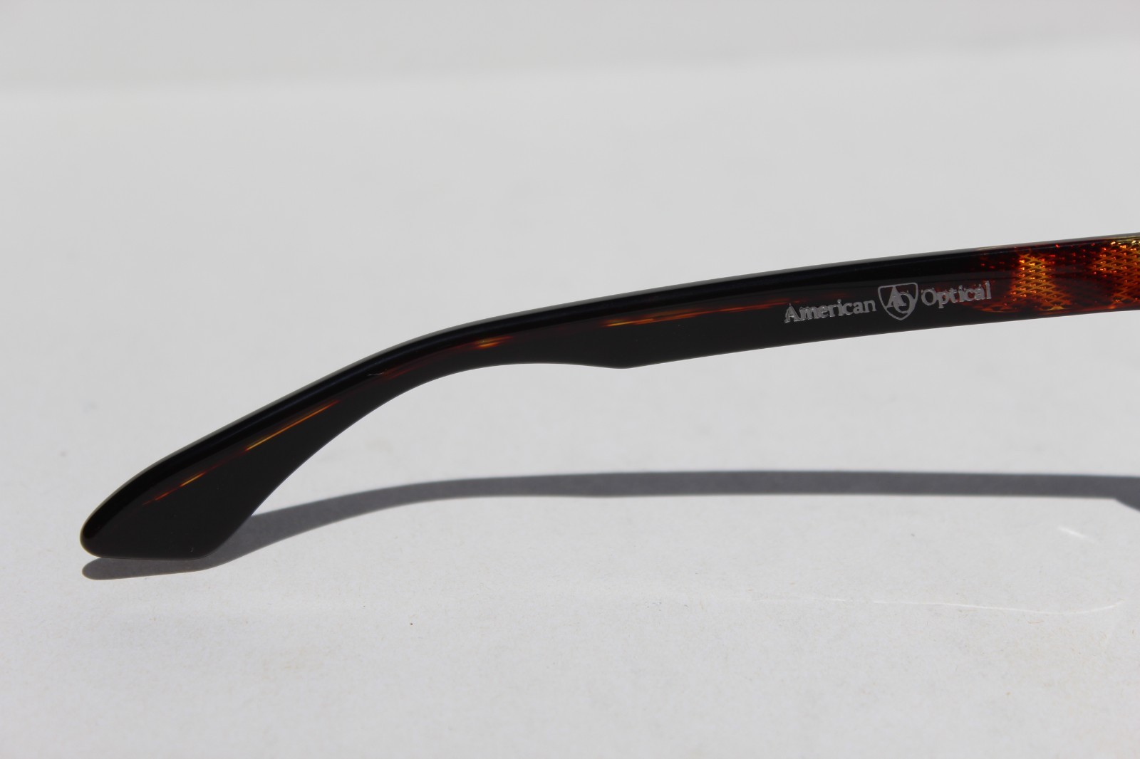 AMERICAN OPTICAL Tournament POLARIZED Sunglasses Black Tortoise/Green ST EGN-P