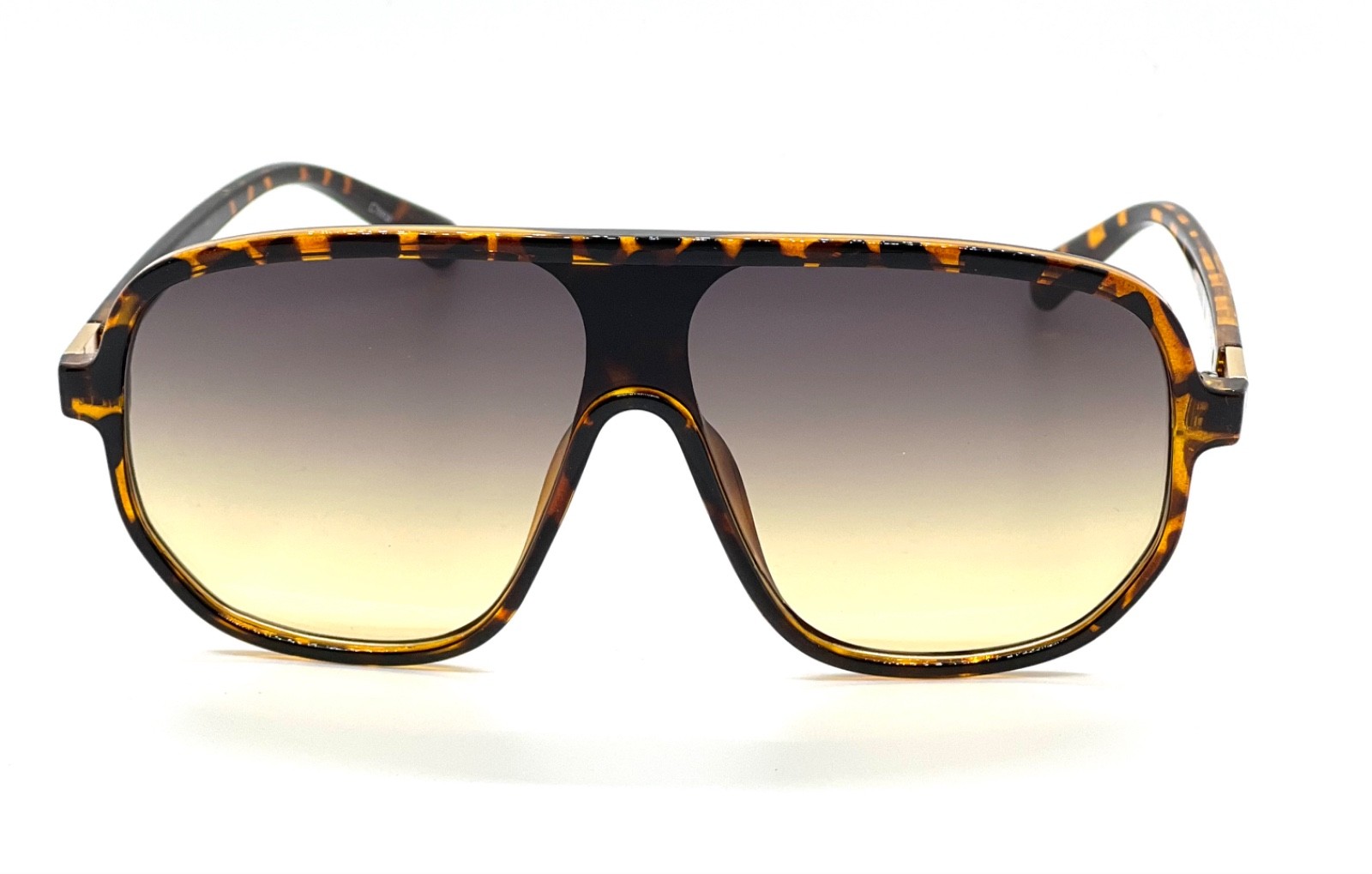 Men Guy Dude Square Sunglasses Shades 100% UV Protection Fashion Flat Black Lens