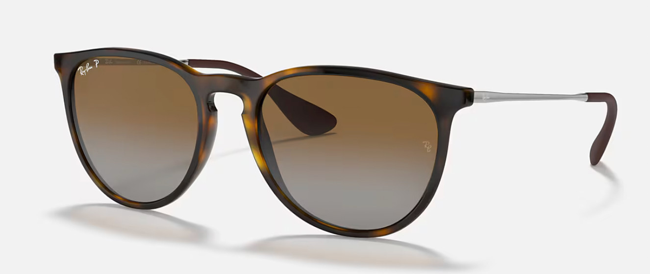 Ray-Ban RB4171 Erika Classic Light Havana Brown Gradient Polarized 54 18 145