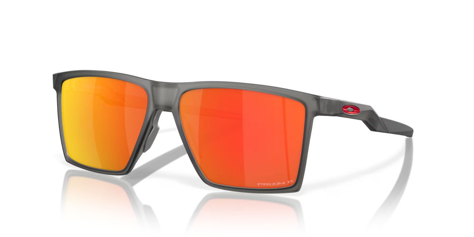 Oakley Sunglasses Futurity Sun OO9482-0457 Grey Smoke / PRIZM Ruby POLARIZED