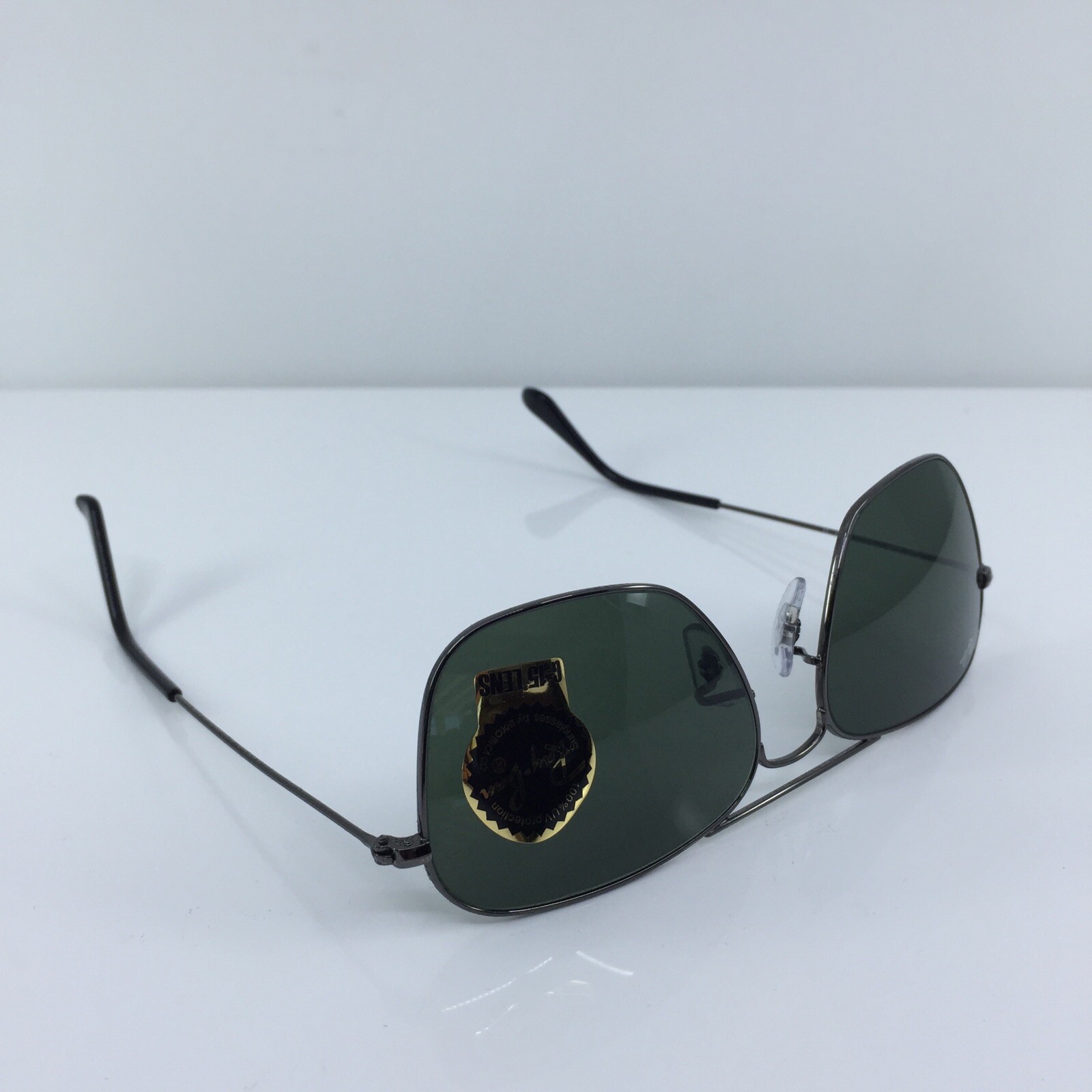 New Ray Ban Caravan Sunglasses RB 3136 Caravan C. 004 Gunmetal & G15 Lenses 55mm