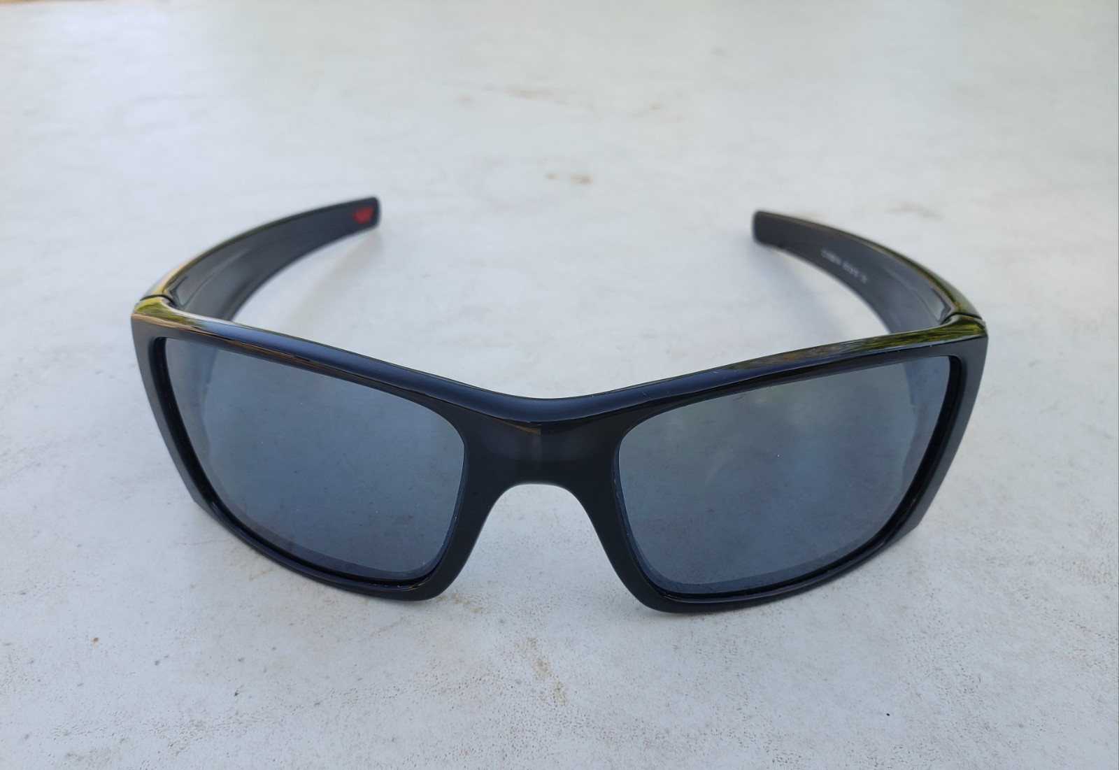 Oakley Fuel Cell Polarized Sunglasses – Polished Black Ink, Black Iridium