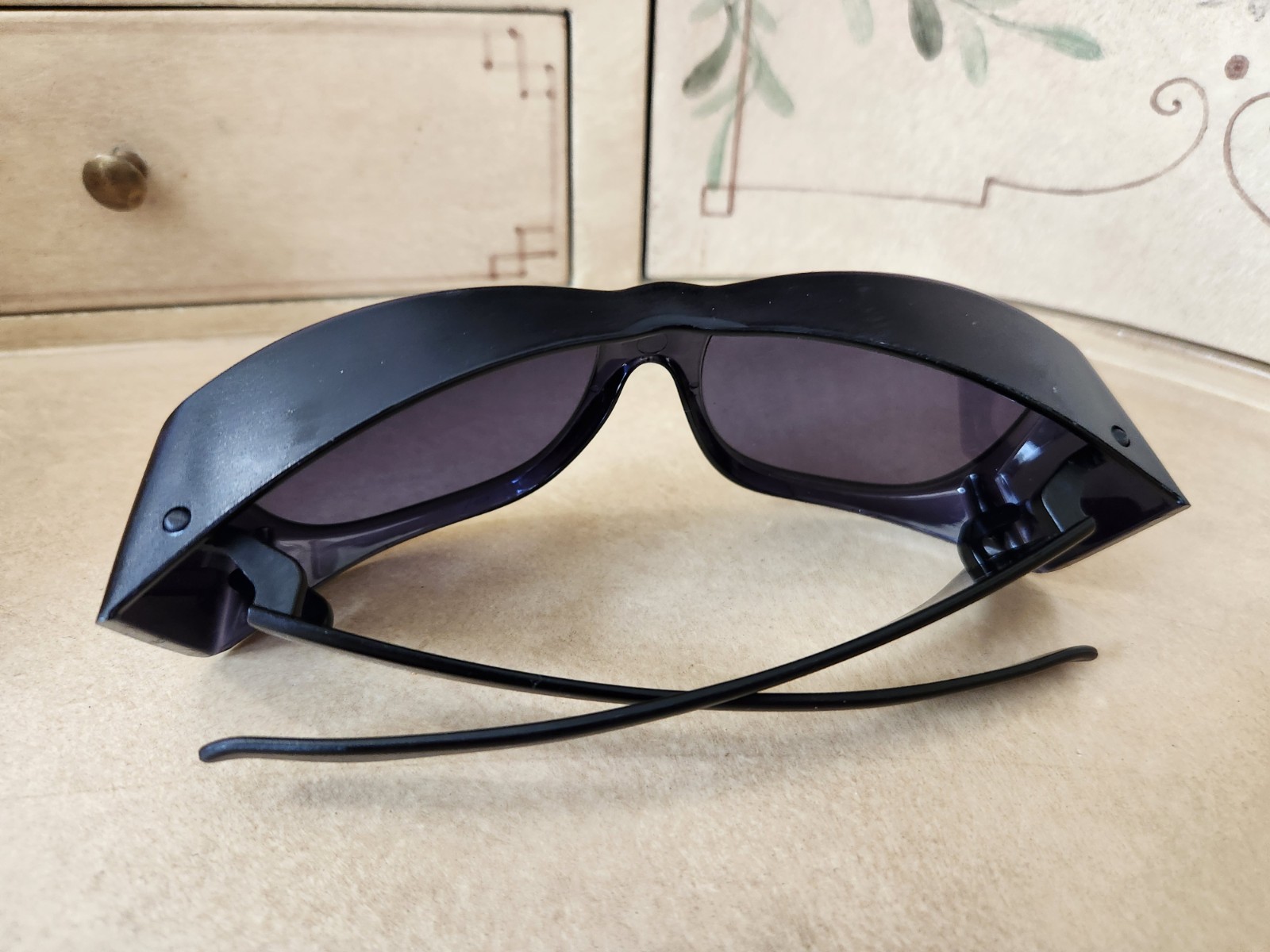 Solar Shield Sunglasses Designed to Fit Over Regular Glasses