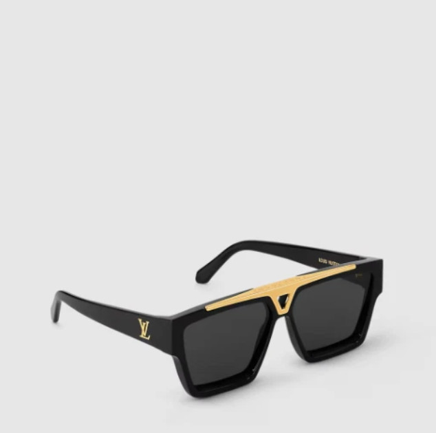Louis Vuitton 1.1 Evidence Sunglasses Black/Gold Authentic New