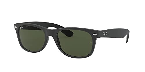 RAY-BAN RAY-BAN RB2132 NEW WAYFARER 6462/31 RUBBER BLACK ON – Scratch & Dent