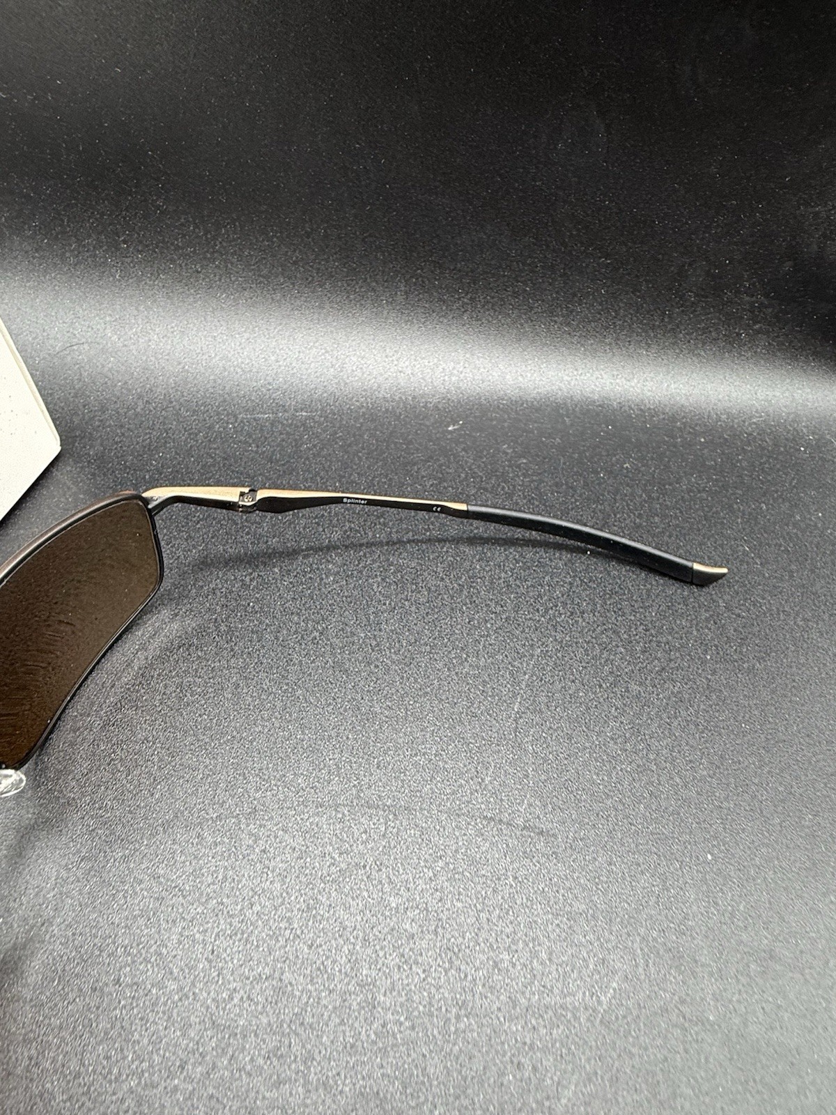 Oakley Splinter Toast/Matte Black/Tungsten Irid 05-466 Spring Hinge New