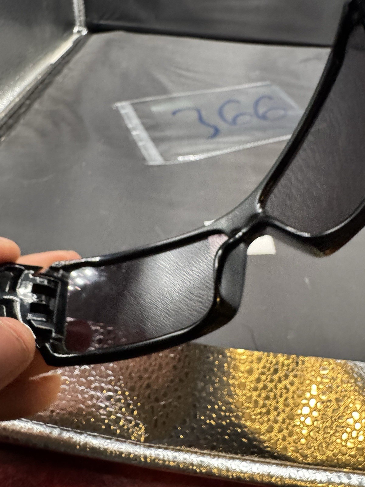Oakley Oil Rig Sunglasses 03-460 Polished Black/Warm Grey