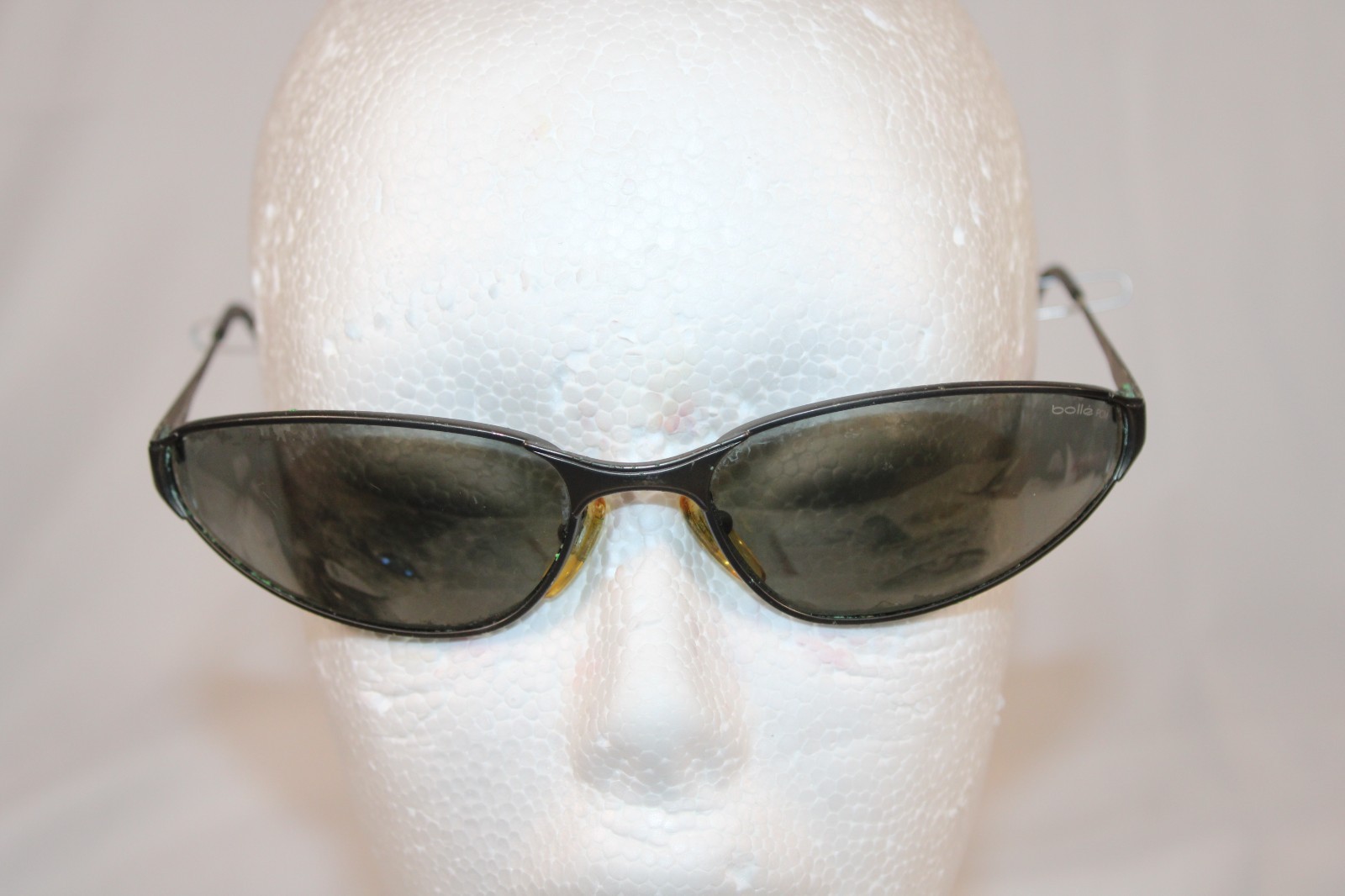 BOLLE Sunglasses 5510 Mod France Bolle PCM silver-Tone Frames Vtg Rd Discpt