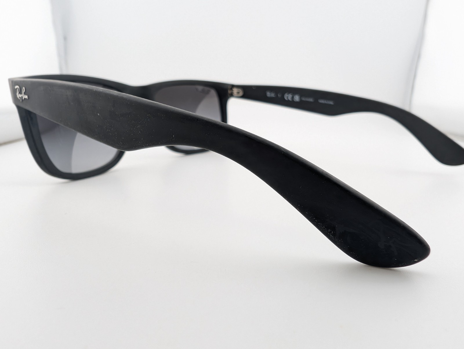 Ray-Ban Sunglasses, Polarized Lenses, Justin RB 4165 622/T3 3P Black, 54-16-145