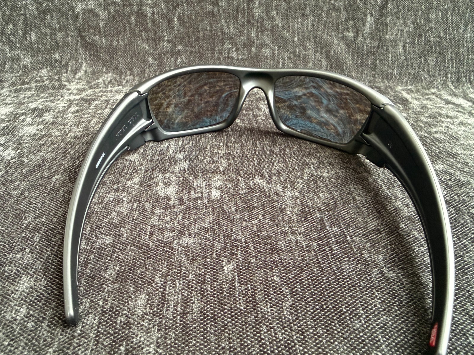Oakley sunglasses Gascan steel Black frame Prizm Blue Polarized lens OO9096-01