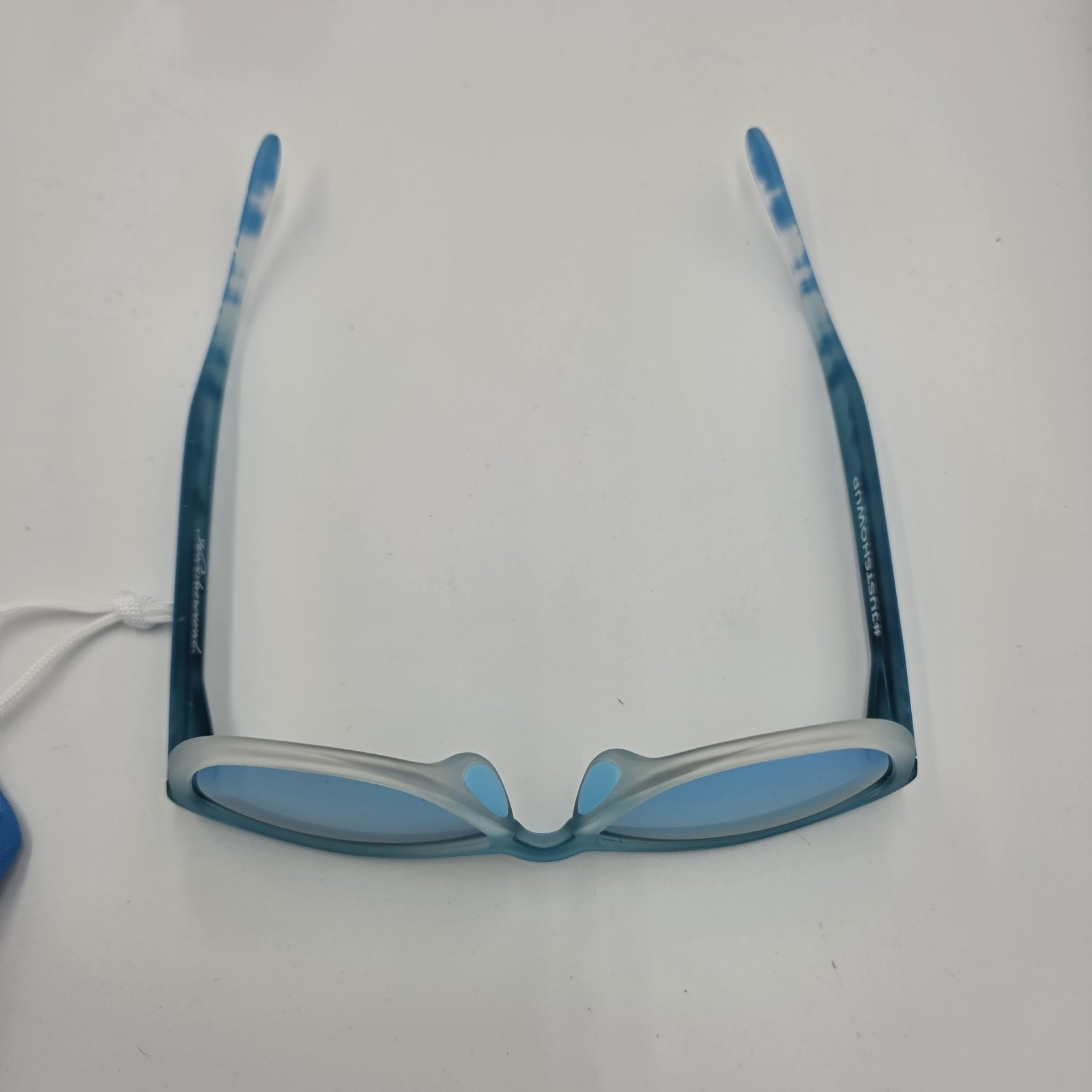 Knockaround #JUSTSHOWUP Limited Edition Forest Print Blue Mirror Sunglasses NEW